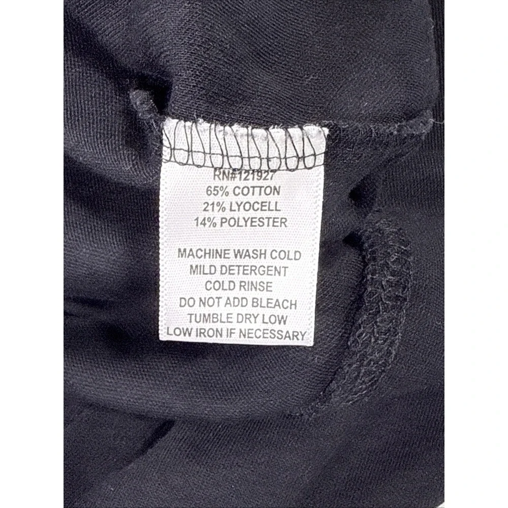 Johnnie O Performance Pullover 1/4 Zip Mens Size Large Black Slim Preppy Golf